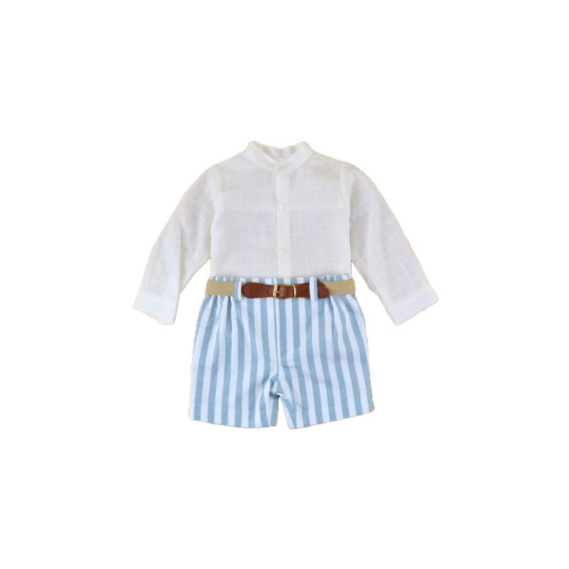 COJUNTO NIÑO AZUL EMPOLVADO