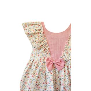 VESTIDO FLORES LAZO 