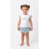CONJUNTO BB BRAGA FALDA TURQUESA