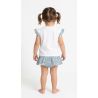 CONJUNTO BB BRAGA FALDA TURQUESA