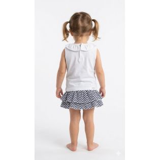 CONJUNTO BB BRAGA FALDA MARINO