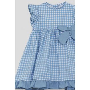 VESTIDO VICHY CIELO