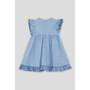 VESTIDO VICHY CIELO