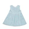 VESTIDO CORTADO AZUL NUBE