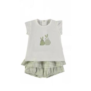 CONJUNTO VICHY CONEJITOS