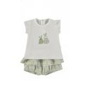 CONJUNTO VICHY CONEJITOS