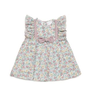 VESTIDO FLORES ROSA MAQUILLAJE