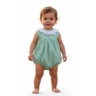 PELELE VERDE CUELLO VOLANTE
