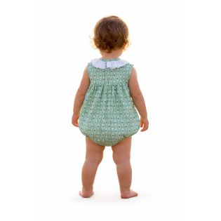 PELELE VERDE CUELLO VOLANTE