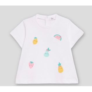 CAMISETA BLANCO FRUTAS