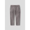 PANTALON CARGO GRIS