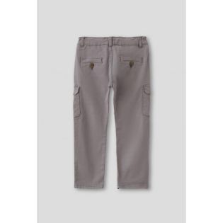 PANTALON CARGO GRIS