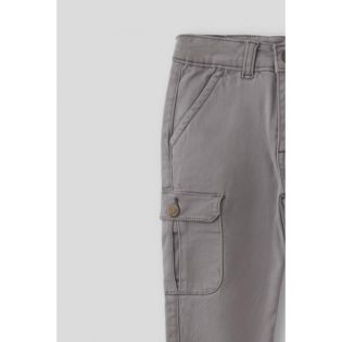 PANTALON CARGO GRIS