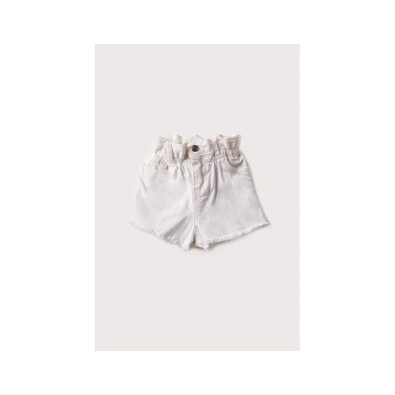 PANTALON CORTO BLANCO