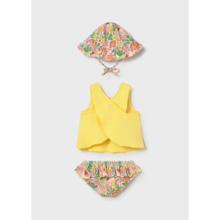 CONJUNTO BAÑO 3 PIEZAS NIÑA FLAMENCO
