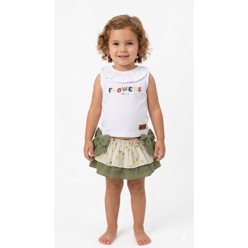COJUNTO CAMISETA+BRAGRA VERDE
