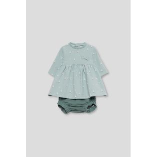 VESTIDO DE MANGA LARGA EUCALIPTO