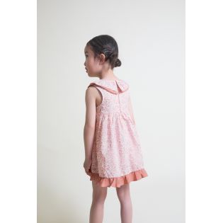 VESTIDO BEBE NIÑA FLORES MAQUILLAJE
