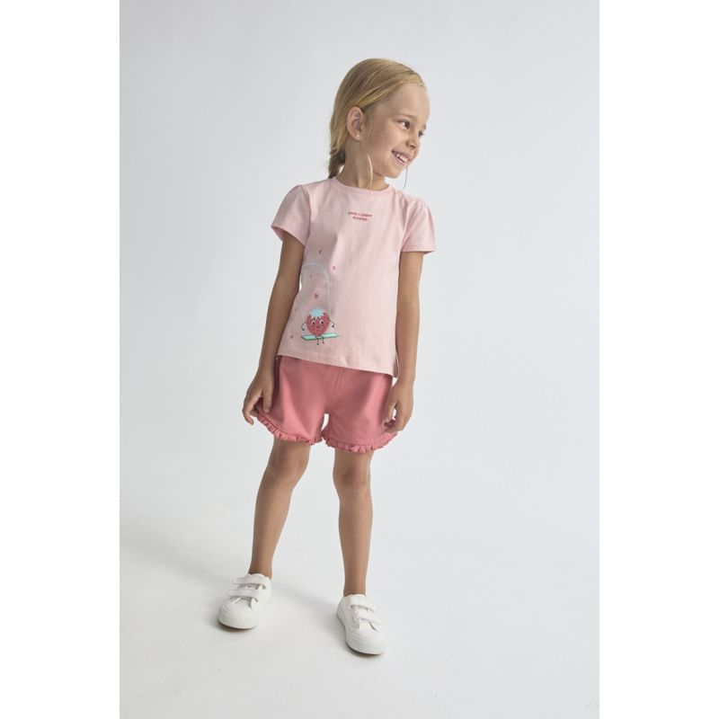 CONJUNTO BEBE NIÑA ROSA CLARO