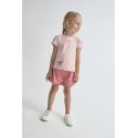 CONJUNTO BEBE NIÑA ROSA CLARO