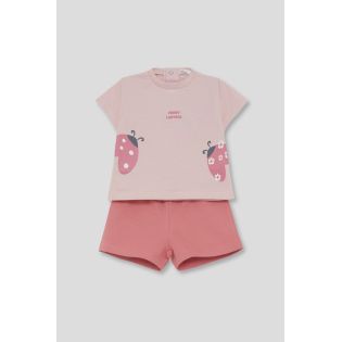 CONJUNTO NIÑA ROSA CLARO