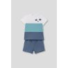 CONJUNTO BEBE NIÑO AZUL OSCURO