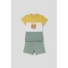 CONJUNTO BEBE NIÑO OSO VERDE ICEBERG
