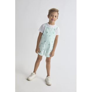 PETO BEBE NIÑO VERDE AGUA