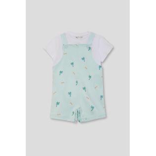 PETO BEBE NIÑO VERDE AGUA