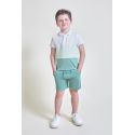 CONJUNTO BEBE NIÑO VERDE OSCURO