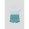 CONJUNTO BEBE NIÑO VERDE OSCURO