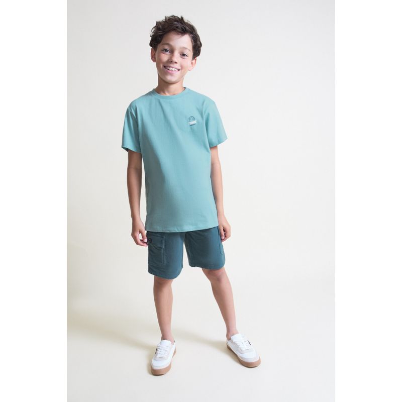 CONJUNTO NIÑO VERDE AZULADO