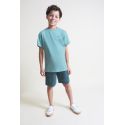 CONJUNTO NIÑO VERDE AZULADO