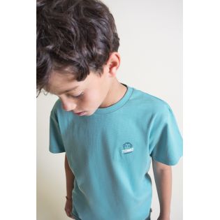 CONJUNTO NIÑO VERDE AZULADO